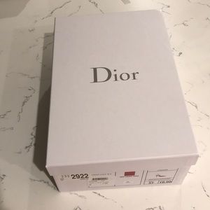 Dior Shoe Box